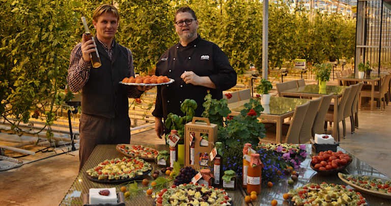 Owner and headchef at the tomato greenhouse-Fridheimar. Part of my GEYSIR TO VÍK