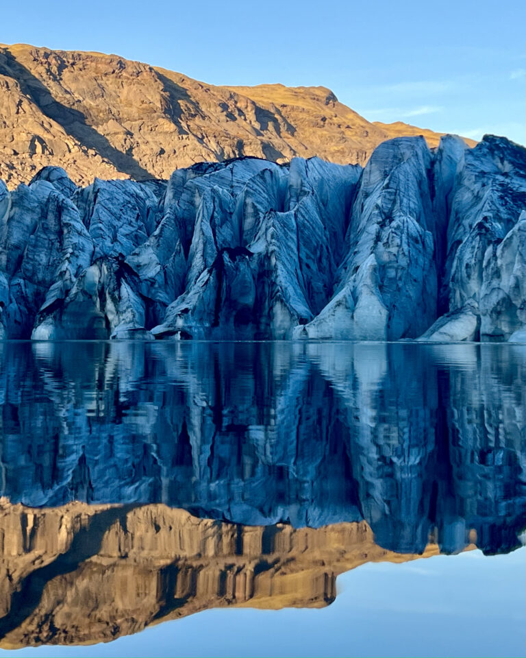The Solheimajokull Glacier in Iceland. Part of the South Coast of Iceland tour by Arctic Mike.