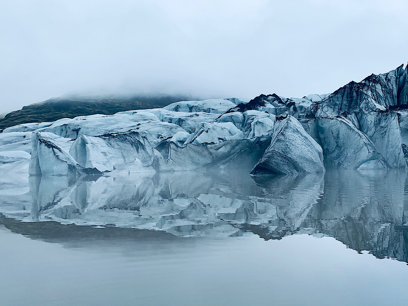 The Solheimajokull Glacier in Iceland. Part of the South Coast of Iceland tour by Arctic Mike.